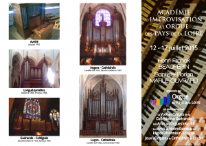 Académie d'improvisation à l'orgue - 2015