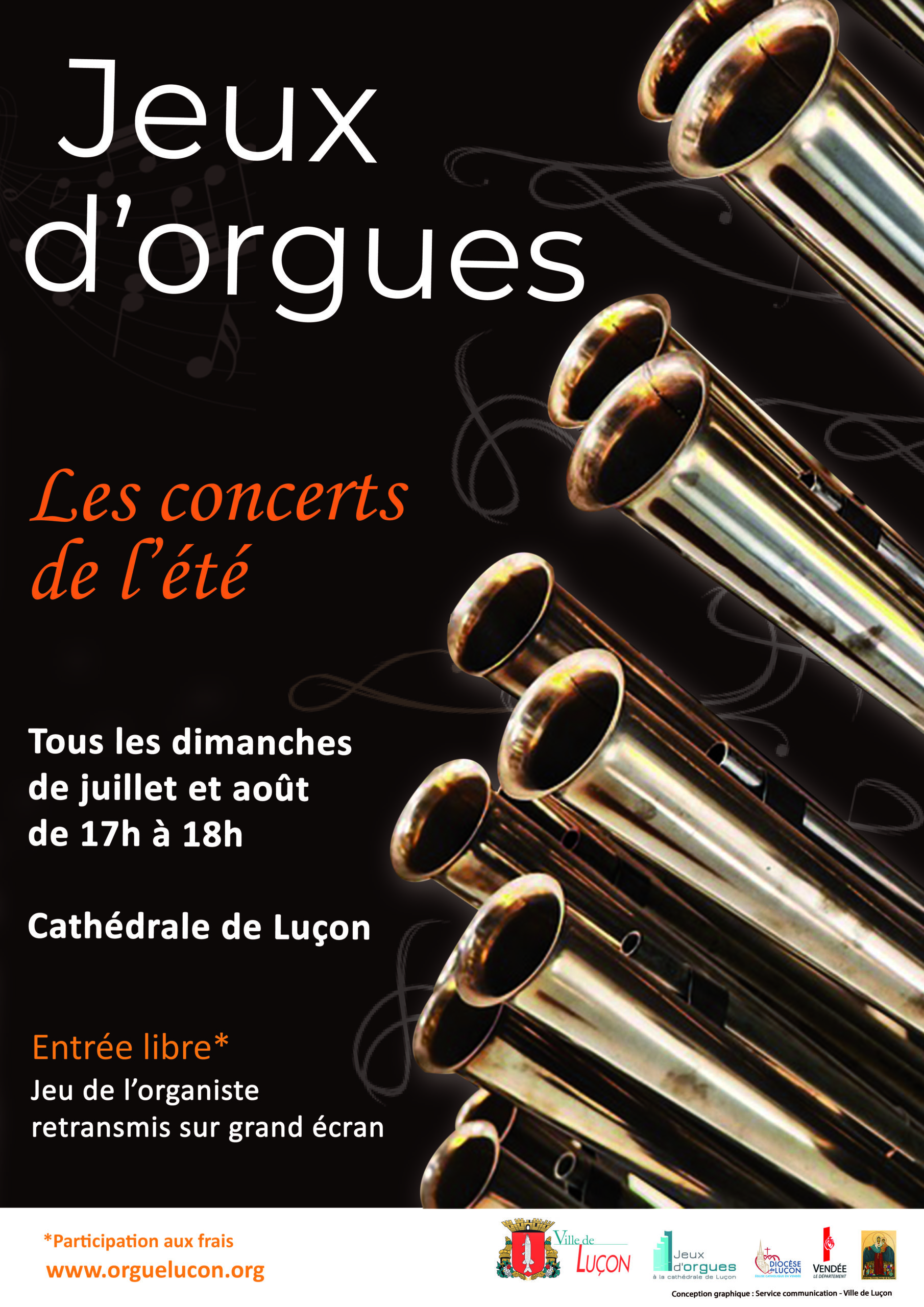 Jeux d'orgues à la cathédrale de Luçon