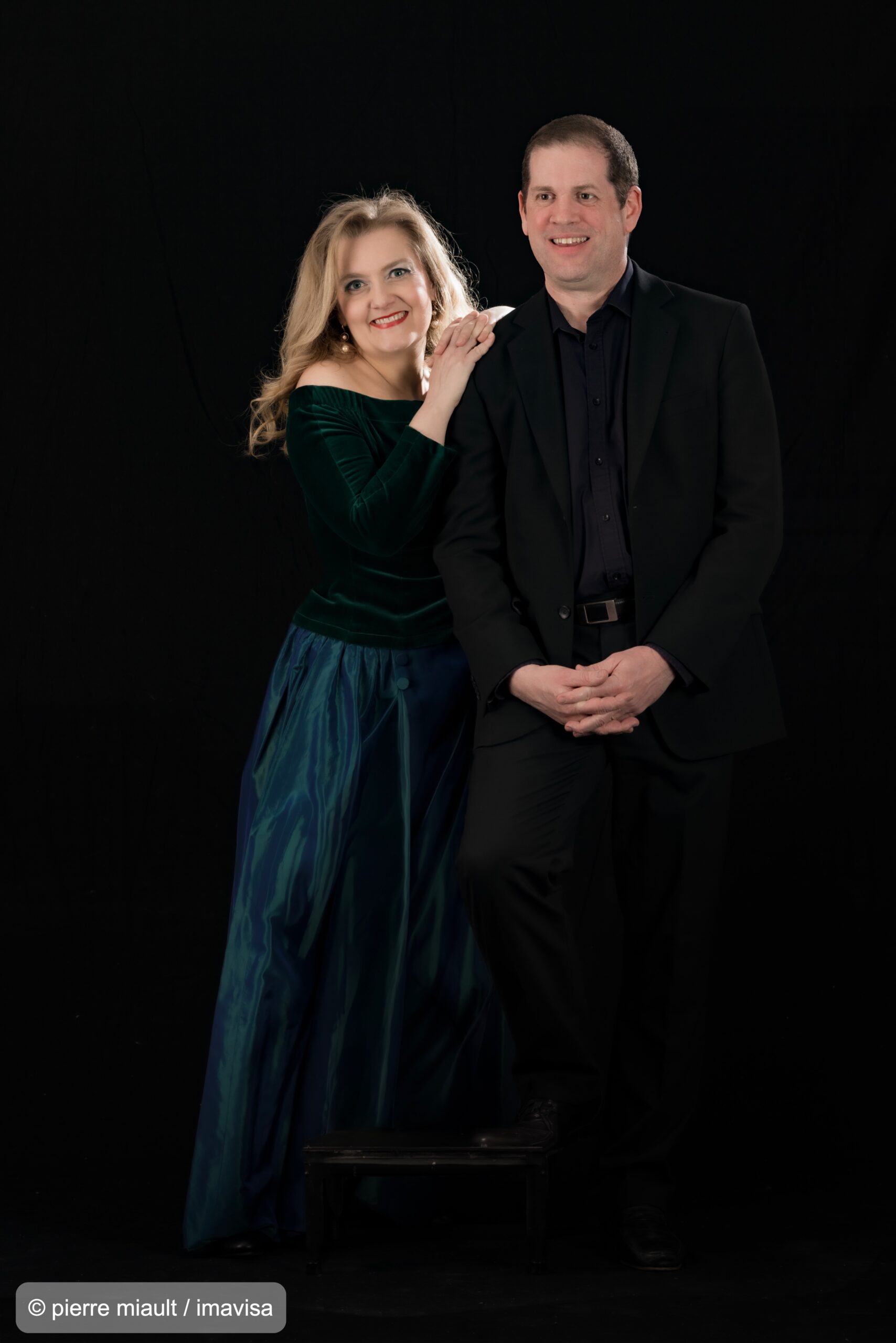 Géraldine Casey et Vincent Grappy